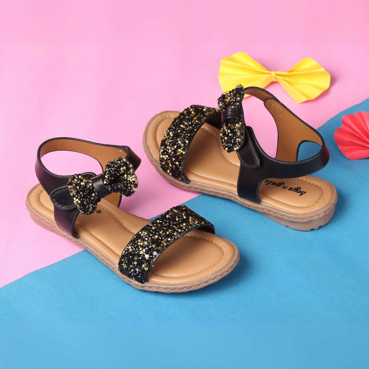 BOYZ N GALZ STONE SANDALS